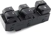 Auto Master Power Window Switch Control Button Compatible for Hyundai Avante Hyundai i35 Elantra MD UD JK MK1 2012-2016 93570-4V010 16 Pins(Black)