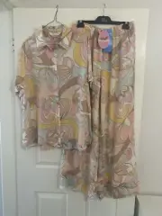 Peter Alexander Ladies Pyjama Set Paisley Medium