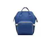 Multifunctional Large-capacity Mummy Bag Portable Shoulder Mother-to-child Bag - BLUE