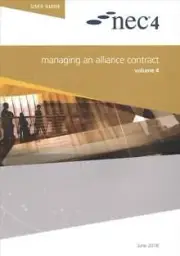 NEC4 MANAGING AN ALLIANCE CONTRACT by NEC NEW Paperback