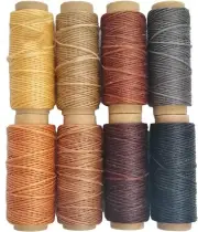 264 Yards 150D Leather Sewing Waxed Thread Cord for Leather Craft DIY 1mm