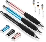 (2nd Gen)[2 in 1 Precision Series] Universal Disc Stylus Touch Screen Pen for...