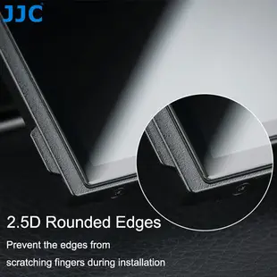 JJC GSP-100D高清强化玻璃萤幕保护贴100D Kiss X7 Rebel SL1 佳能相机防指纹防刮LCD護膜