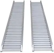 Aluminium Loading Ramps, 2.5m x 380mm, 1.5-Tonne Capacity, Pair