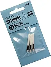 Copic Markers Brush Nib, 3-Pack, White