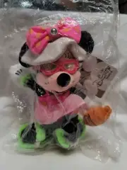 August Swimmer Birthstone Minnie Mouse Disney bean bag plush beanie NEW