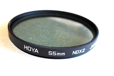 55mm HOYA NDX2 Neutral Density Filter 2x ND-2 - NEW