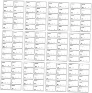 SOPOTUTU 400Pcs Removable Refrigerator Food Labels Freezer Stickers for Food Date Marking and Easy to Write for Fridge Organization and Pantry Storage