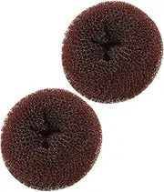TOGEVAL 2Pcs Hair Bun Maker Durable Donut Shaper for Updo Styles for Ballerina Buns Effortless Styling for Women for Everyday and Formal Events