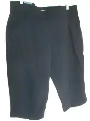 Columbia Women's Omni-Shade Size XL Capri Pants Black NWT