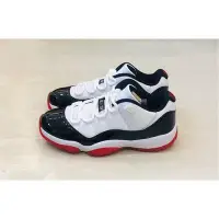 在飛比找Yahoo!奇摩拍賣優惠-Air Jordan 11 Low Concord Bred