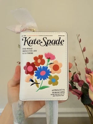NWT Boutique Kate Spade Fresh Picks Compact Wristlet Multi In Original Pkg