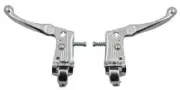 Old School BMX MX style alloy Brake BMX levers Silver bmx