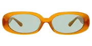 Linda Farrow CARA LFL1252 C12 Women’s Sunglasses Yellow Size 59