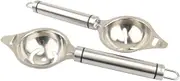 Stainless Steel Egg Separator - Egg Yolk White Separator, Multipurpose, Dishwasher Safe, Compact, Manual Operation