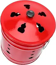 Can Versatile Burning Barrel for Outdoor Use for Home and Backyard Compact Design for Rubbish Disposal Safe and Easy to Move