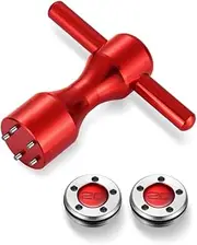 RoyMade 1Set Putter Weight Wrench Aluminium Alloy Golf Screw Wrench 5g/10g/15g/20g/25g/30g/35g/40g Putter Weight for Scotty Cameron Golf Putter Spanner