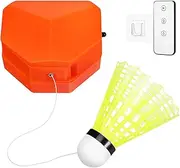 ifundom 1Set Electric Badminton Trainer Portable Single Player Rebound Tool with Vibrant Shuttlecock for Easy Indoor Practice Convenient Sticky Design for Training