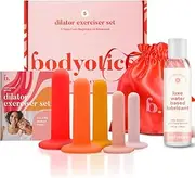 Bodyotics Dilator Pelvic Floor Exercise Device (Set of 5) & Water-Based Lube Bundle