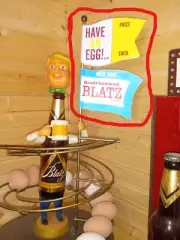 BLATZ BEER EGG Roller Reproduction FLAGS This is for the FLAGS ONLY Read Post