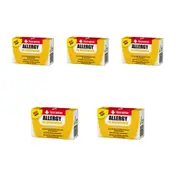 5PK Sweet First Aid Allergy to Housework Mints Candy 2 Blisters Rectangle 9x6cm