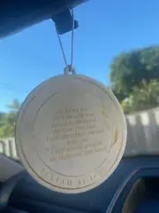 ISAIAH 41:10 BIBLE QUOTE CAR AIR FRESHENER