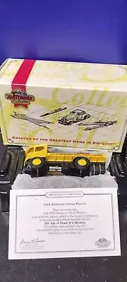 Vintage Matchbox Models Of Yesteryear 1918 Atkinson Steam Wagon Diecast W/ COA