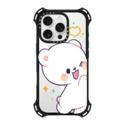 iPhone 16 Pro Bounce Case MagSafe Compatible Bumping Milk