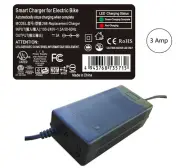 3 Amp Smart Charger for Jetson LX10 Folding Electric Bike