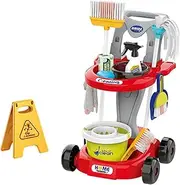 Ｓｉｍｈｏａ Children's Cleaning Play Set for Role Play and Housekeeping Activities, 19Pcs