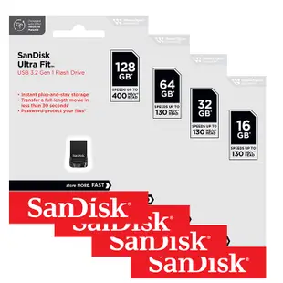 SanDisk CZ430 16G 32G 64G 128G ultra Fit USB 3.2 隨身碟 D31490