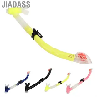 Jiadass 潛水乾式呼吸管 PVC 矽膠輕鬆呼吸輕便游泳愛好者裝備