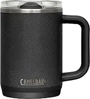 CamelBak Stainless Steel Thrive Insulated Mug, Black, 0.5 Litre Capacity