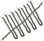 6pcs Elastic Boot Straps Shoelace Boot Blousers Militar-y Leg Strap Blousing Garters with Metal Hooks Cycling Boot