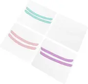 CRILSTYLEO Silicone Eye Lash Perm Pads 4 Pack Lash Lift Kit Lash Rods Wrinkle Treatment