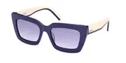 Emilio Pucci EP0202 90W Men's Sunglasses Blue Size 54