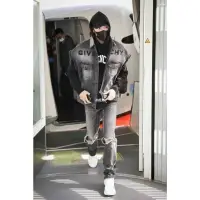 在飛比找蝦皮商城優惠-Givenchy 男款 超大版型牛仔丹寧無袖夾克 黑色 XS