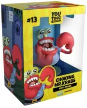 YOUTOOZ SPONGEBOB SQUAREPANTS #13 CHOKING MR. KRABS VINYL FIGURE