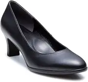 [REGAL] F22RBJ Women's Pumps Plain Pumps for Rain or Shine, Black, 24.0 cm