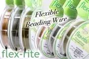 flex-rite® stainless steel nylon-coated micro wires - flexible bead stringing