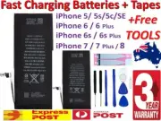 For iPhone 14 13 11 X 8 7 6s 6 Plus Brand NEW Battery Replacement FULL Capacity