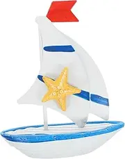 HOOTNEE Desk Ornament Realistic Model Ship Kit Sailing Boat Decor for Office Random