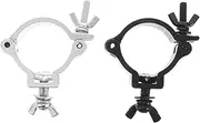 COSMEVIVI 2pcs Aluminum Alloy Truss Clamp for Stage Lighting Heavy Duty Light Clip Durable and Versatile Dj Light Hooks for Live Performances Concerts and Trade Shows