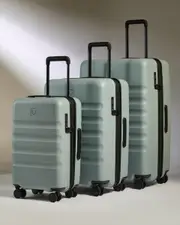 [Antler] Expandable Carry-on Luggage Set in Mist Blue - Icon Stripe