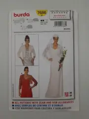 Burda Sewing Pattern 7686 Women's Bolero Pattern Size US 10-22 EUR 36-48 NEW