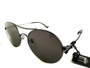New Dunhill SDH Gunmetal 56mm Round Men's Sunglasses D8757