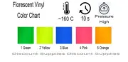1mx0.5m PU T-SHIRT GARMENT FLORESCENT VINYL HEAT PRESS Transfer FILM Local Ship