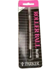 30213 Vintage Parker Rollerball Ink Pen Refill, Black, 0.5mm Fine, Pack of 1