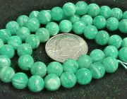 6mm Amazonite Smooth Round Bead Strand 60 beads per strand