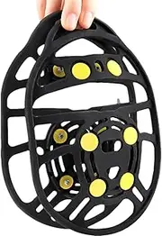 [Generic] Ice Snow Traction Cleats,Walking Overshoe Cleats Rubber Ice Snow Grips | Ice Cleats for Boots Shoes Traction Cleats for Shoes, Mountaineering Shoes, Sneakers